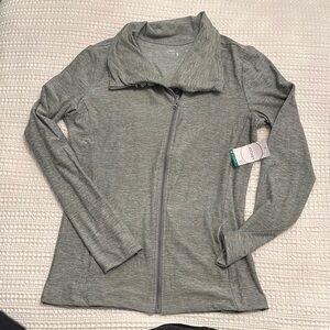 Gray Women's Track Jacket